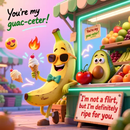 Funny Food Pickup Lines