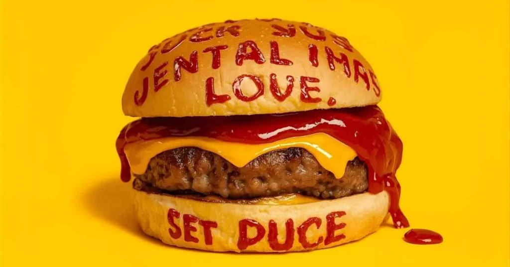 Cheesy Burger Pickup Lines