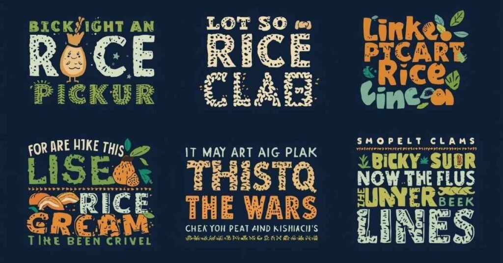 Rice Pickup Lines for Instagram Captions
