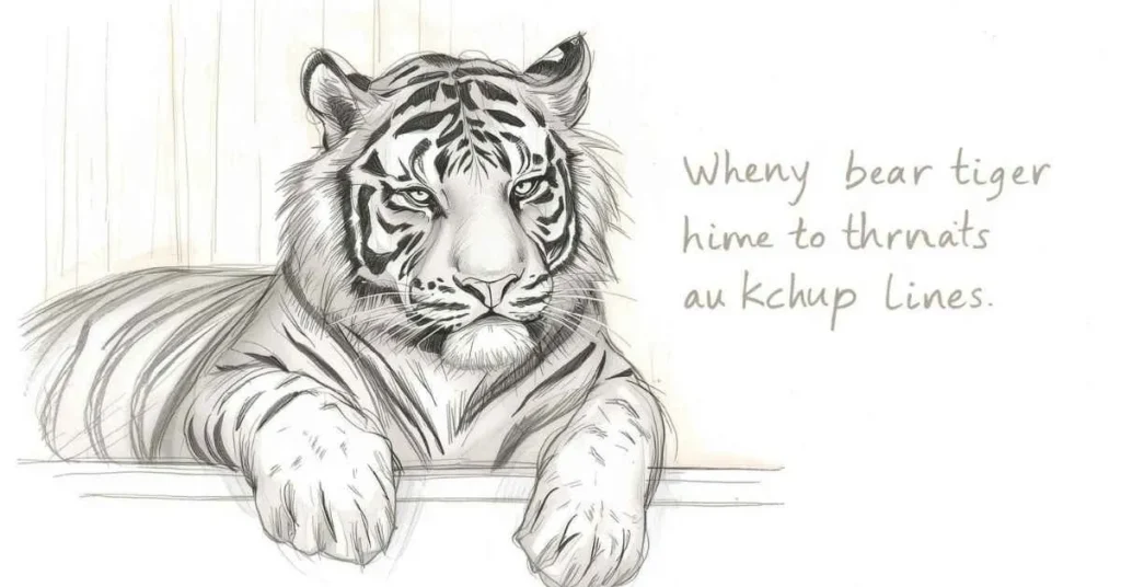 Flirty Tiger Pickup Lines