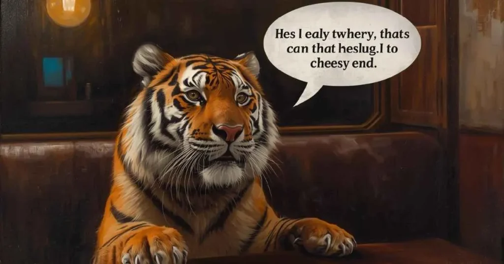 Funny Tiger Pickup Lines