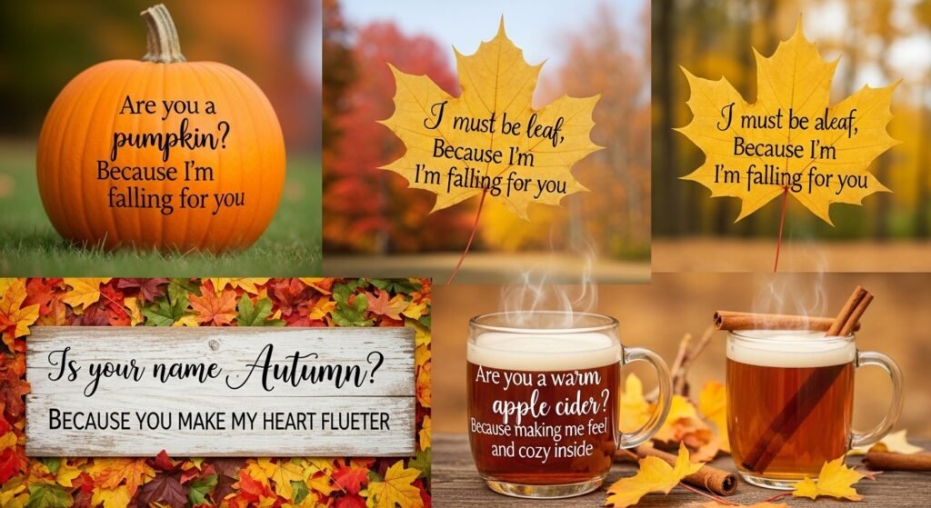 Romantic Fall Pickup Lines