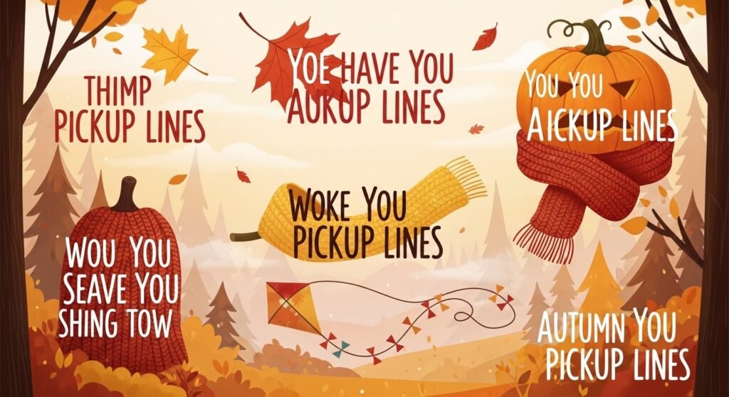 Flirty Fall Pickup Lines