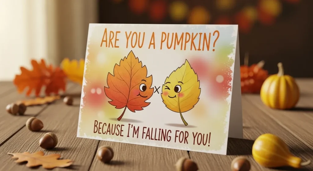 😂 Funny Fall Pickup Lines