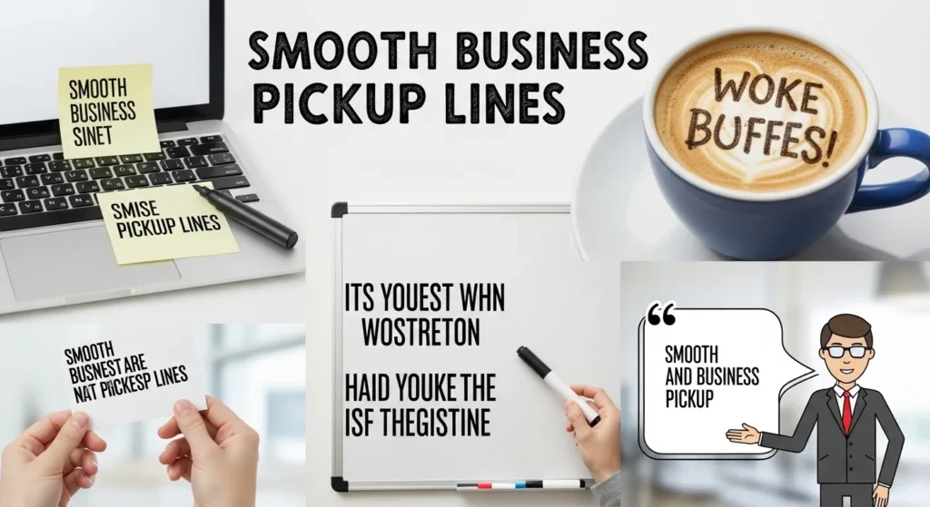 Smooth Business Pickup Lines