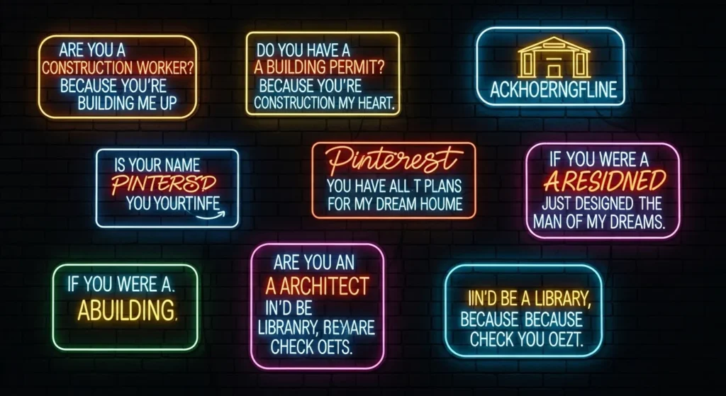 Funny Architecture Pickup Lines