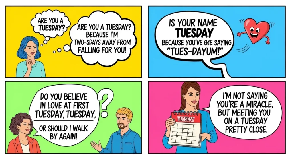 Cheeky Tuesday Pickup Lines