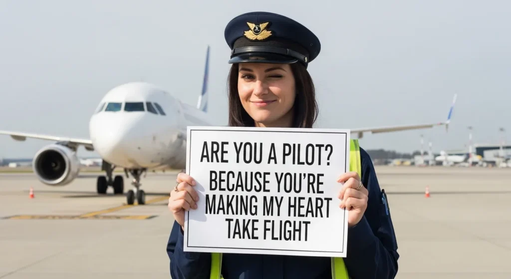 Clever Airplane Pickup Lines