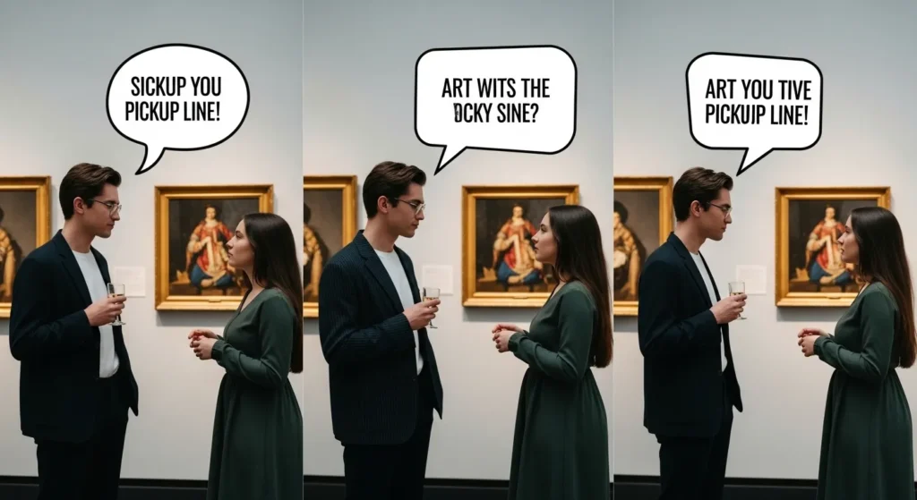 Clever Art Pickup Lines