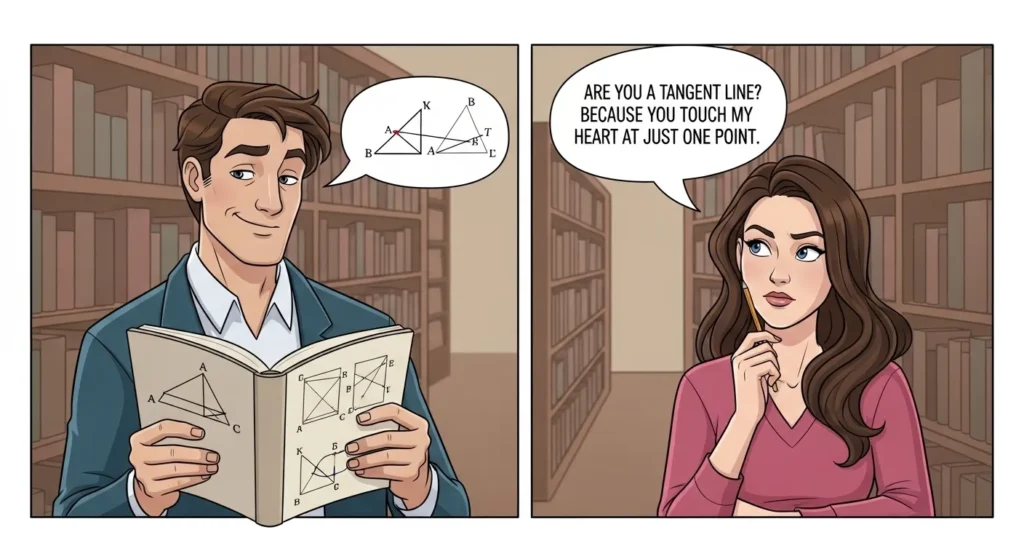 Clever Geometry Pickup Lines