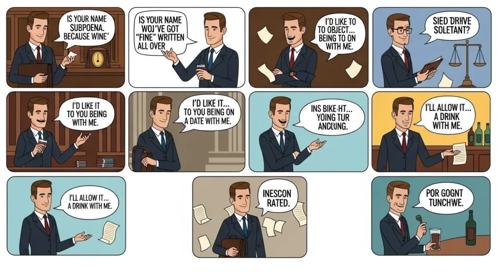 Clever Lawyer Pickup Lines