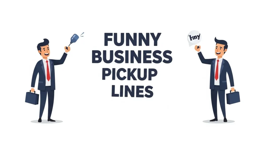 Funny Business Pickup Lines