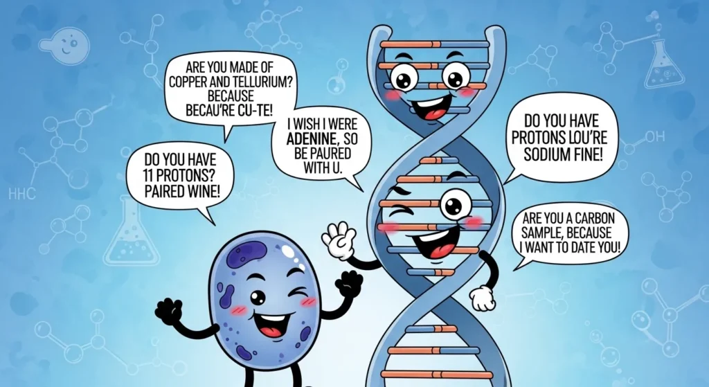  Funny DNA Pickup Lines
