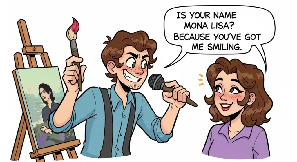 Funny Drawing Pickup Lines