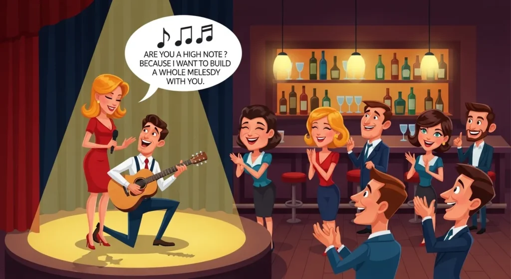  Romantic Musical Pickup Lines