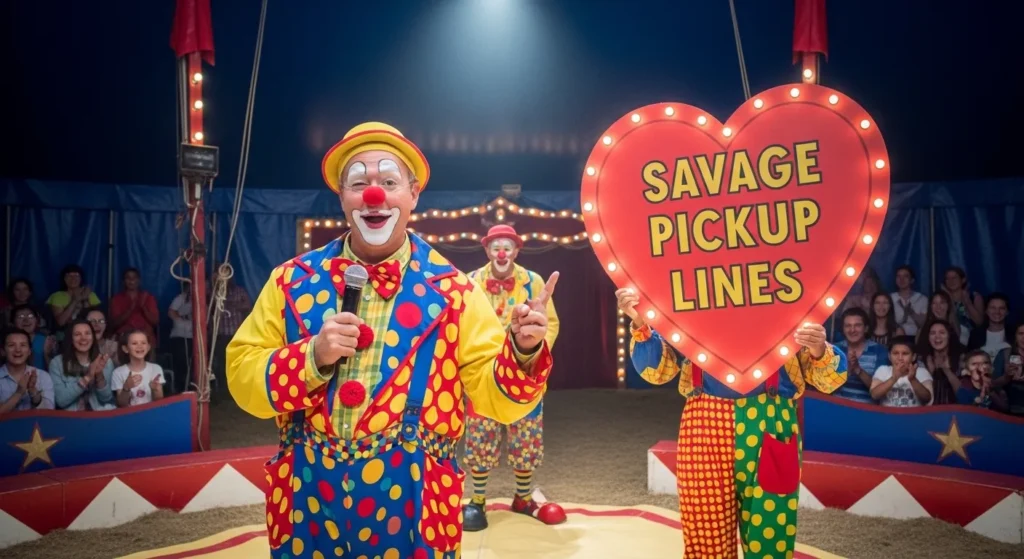 Savage Circus Pickup Lines