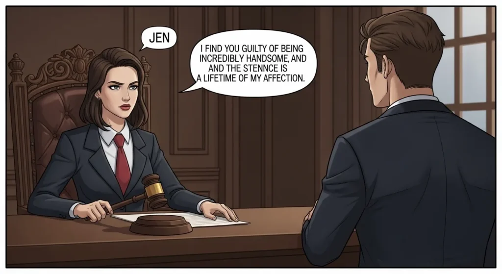 Severe Jen Pickup Lines