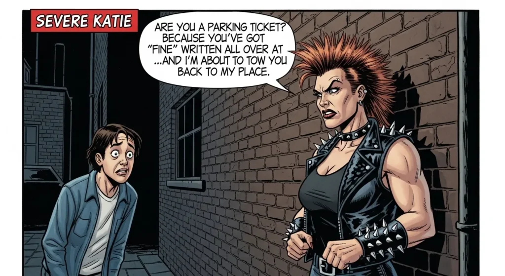 Severe Katie Pickup Lines