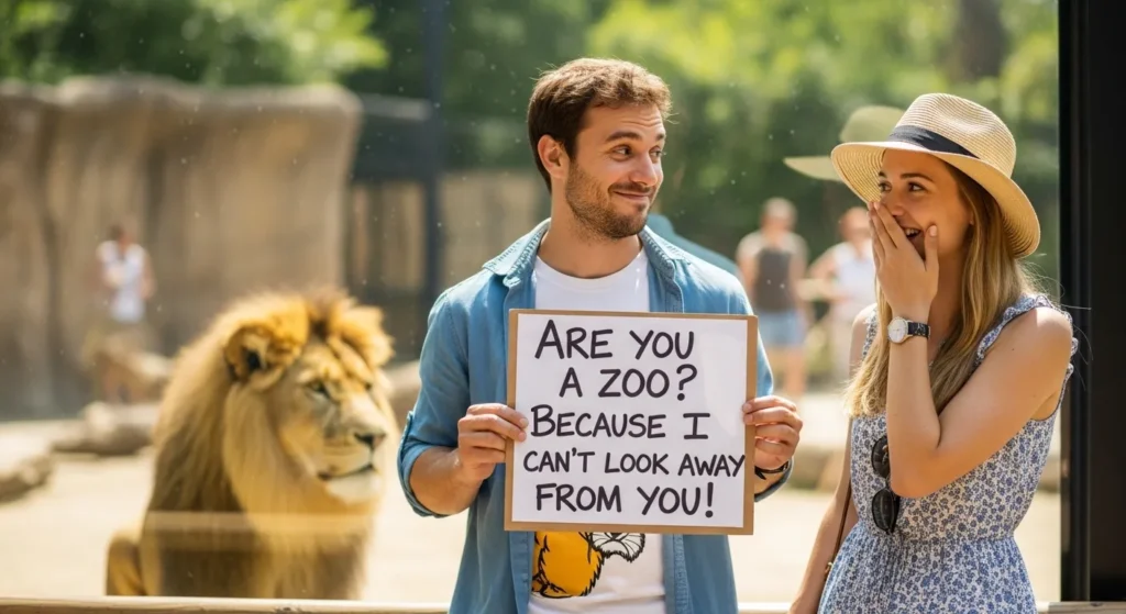 Severe Zoo Pickup Lines