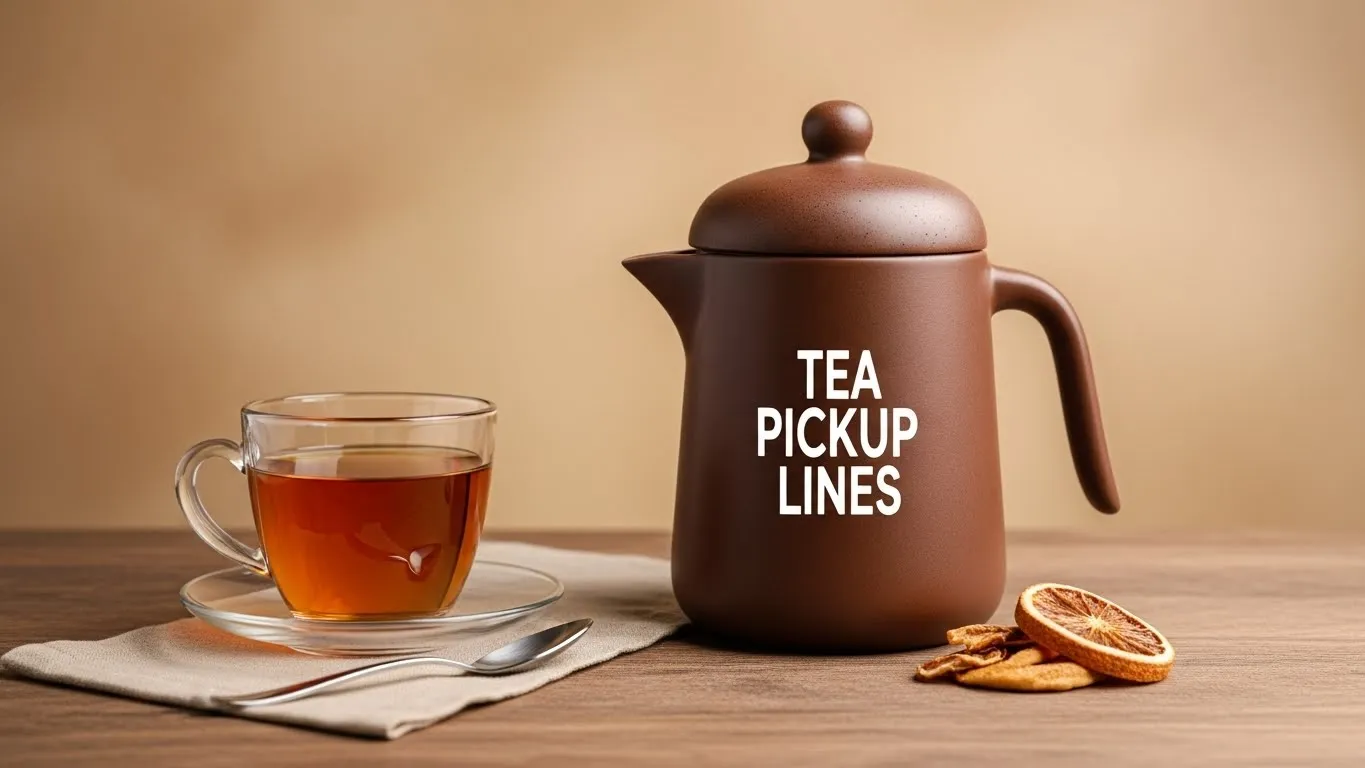 Tea Pickup Lines