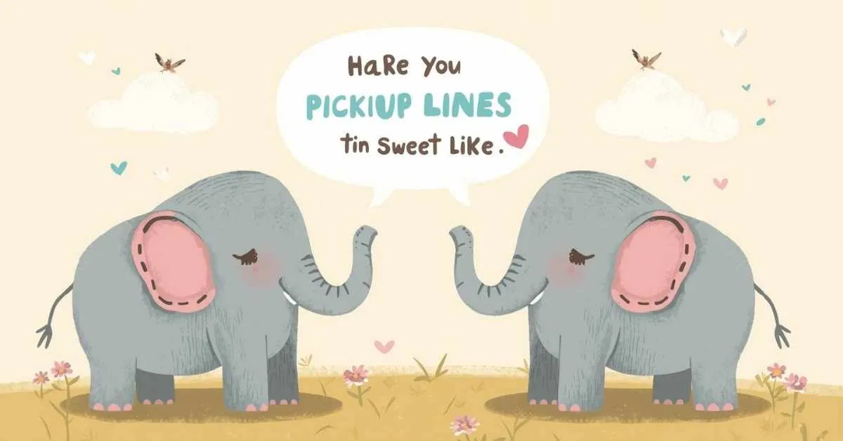 Elephant Pickup Lines