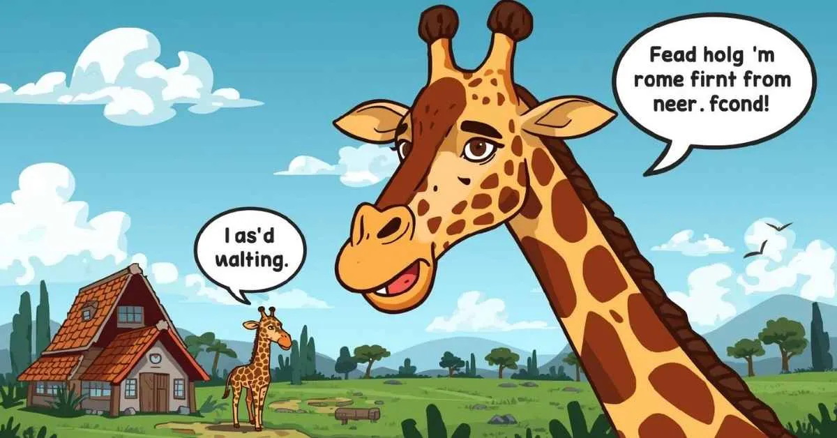 Giraffe Pickup Lines