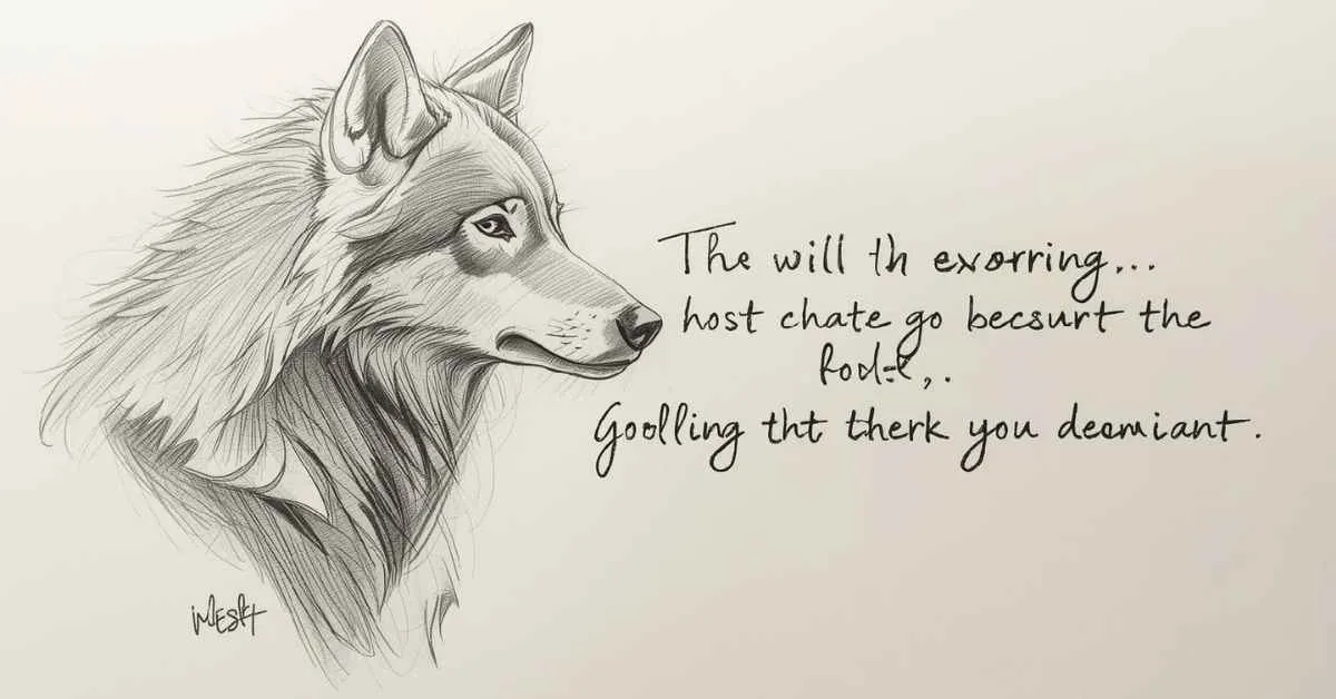 Wolf Pickup Lines