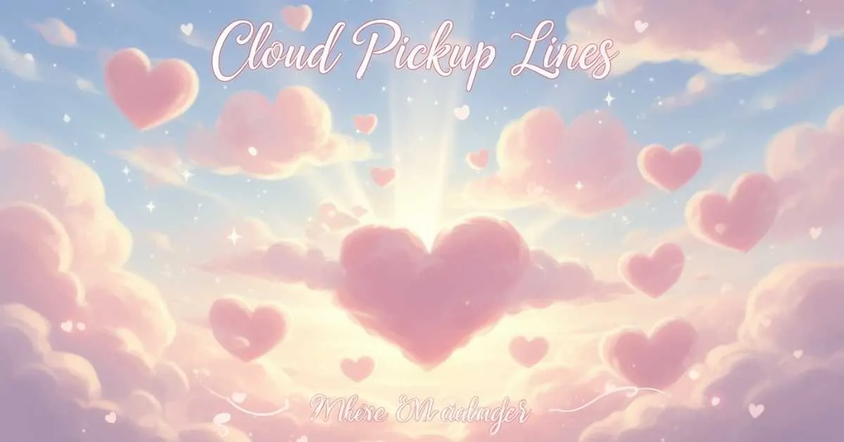 Cloud Pickup Lines
