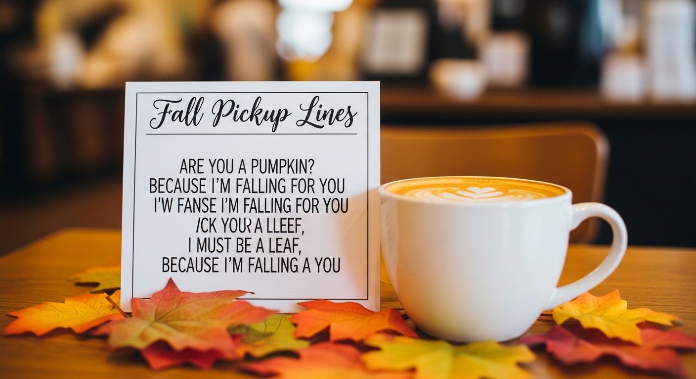 Fall Pickup Lines