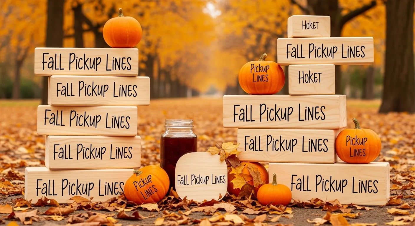 Fall Pickup Lines