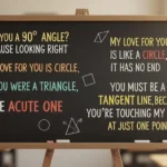 Geometry Pickup Lines
