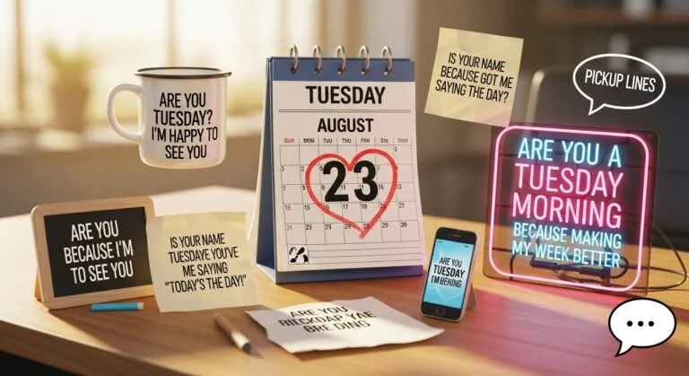 Tuesday Pickup Lines