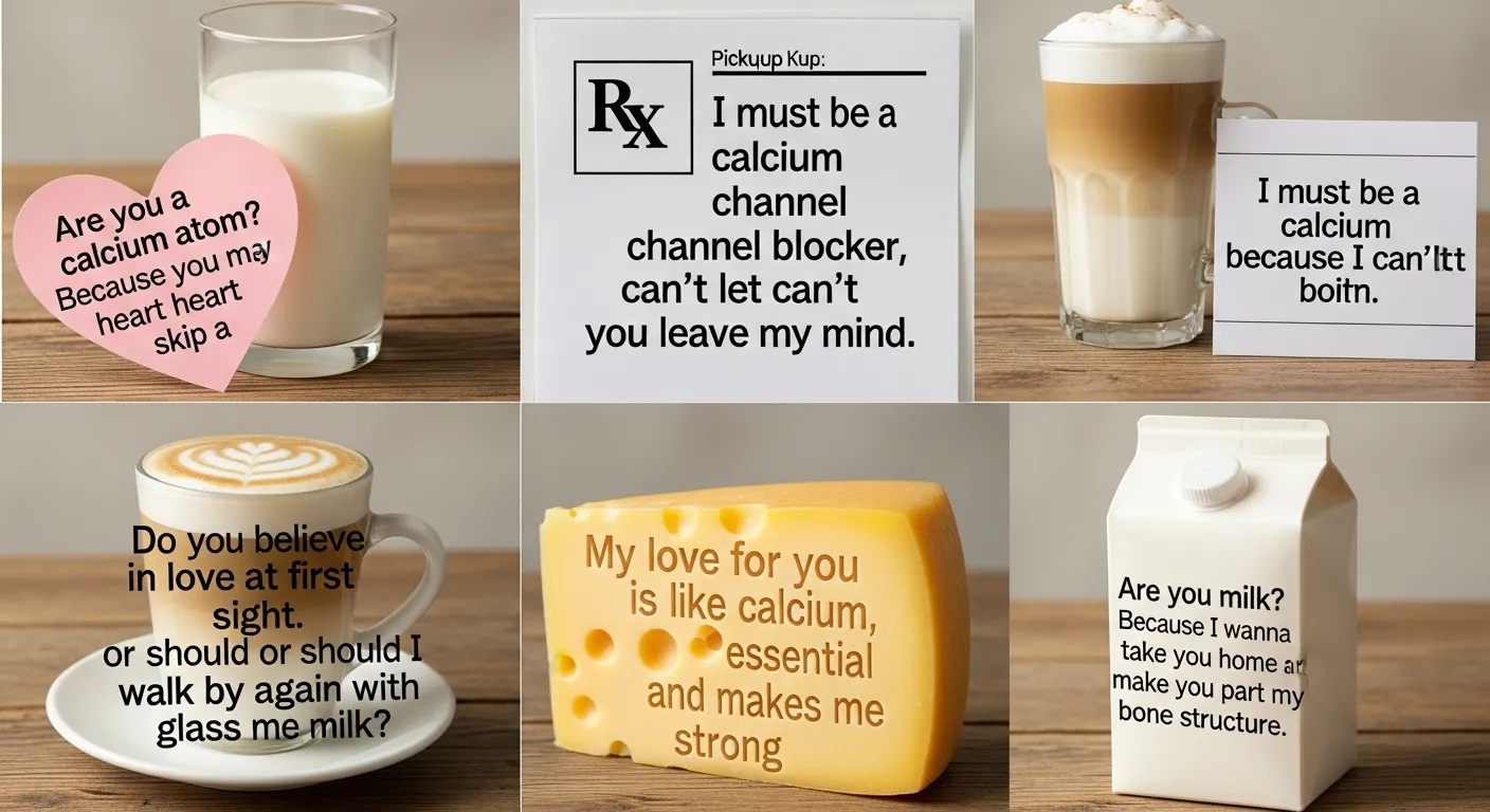 Calcium Pickup Lines
