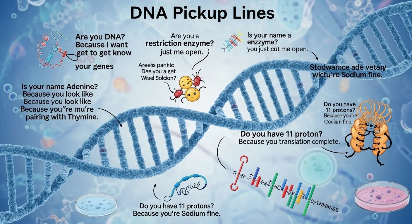 DNA Pickup Lines