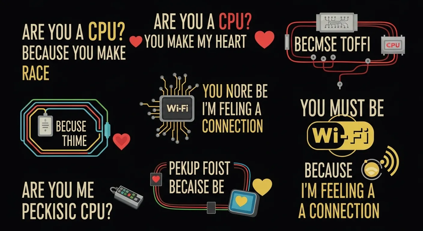 Electronics Pickup Lines