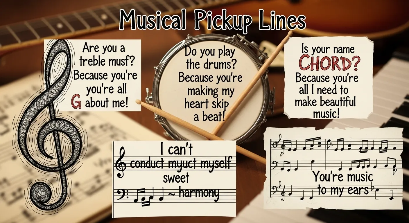 Musical Pickup Lines