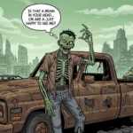 Zombie Monster Pickup Lines
