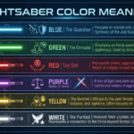 Lightsaber Color Meaning