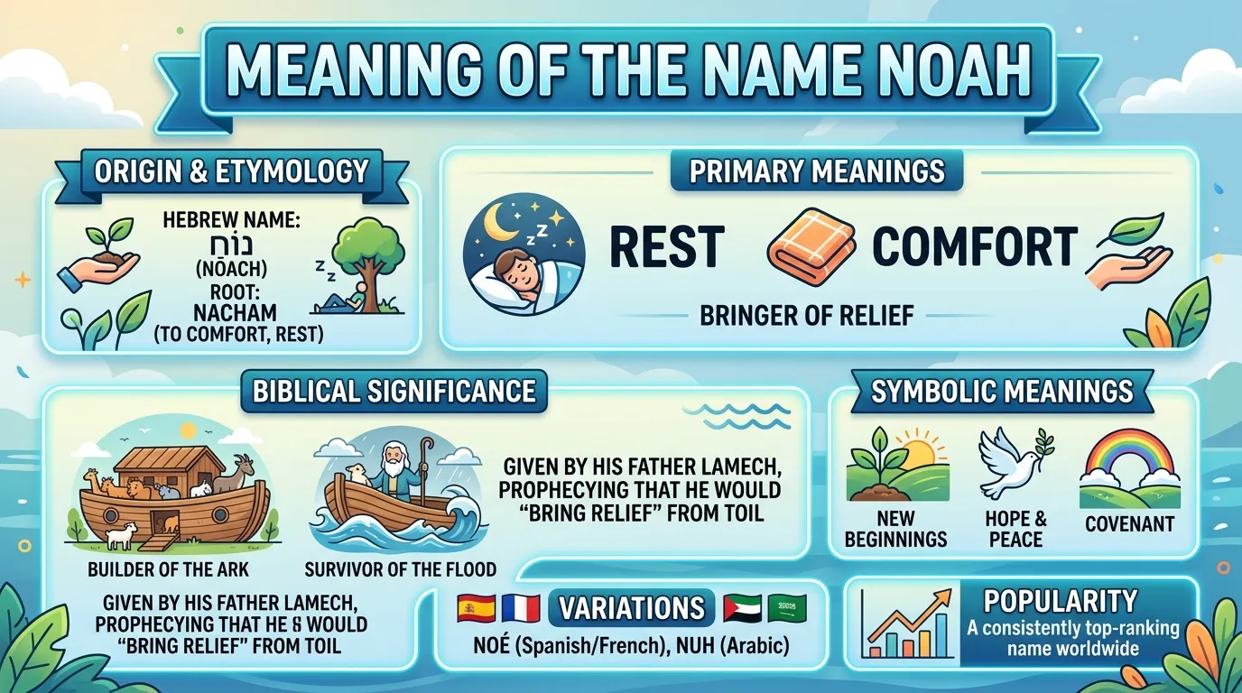 Noah Name Meaning