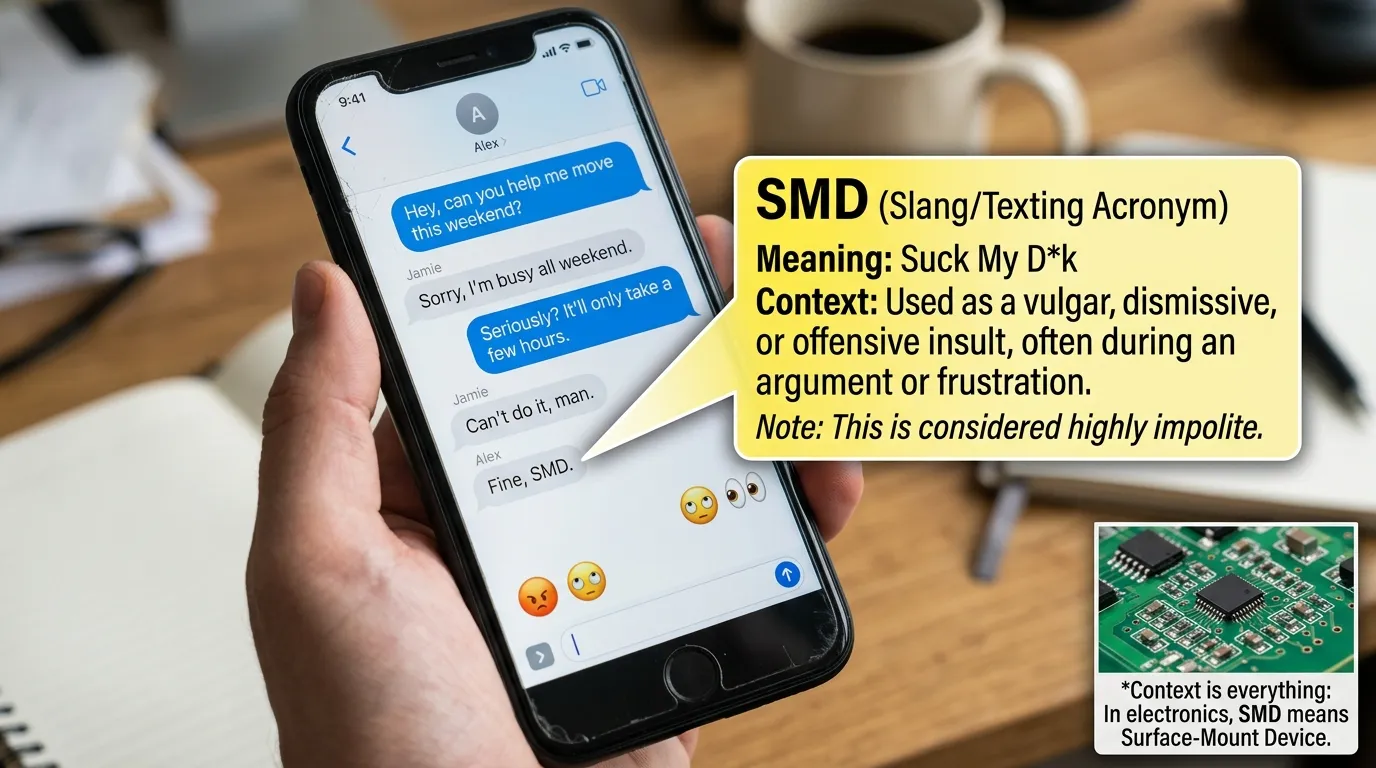SMD Meaning in Text