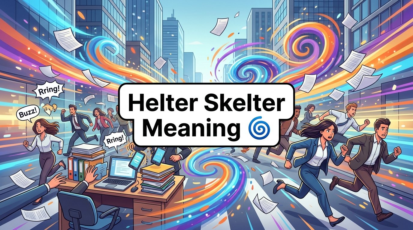Helter Skelter Meaning