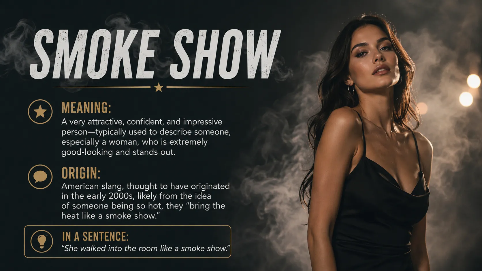 Smoke Show Meaning