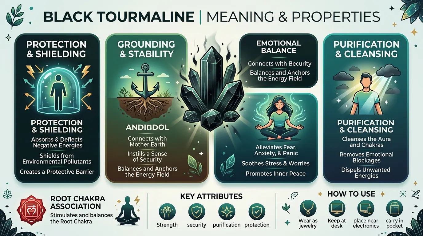 Black Tourmaline Meaning