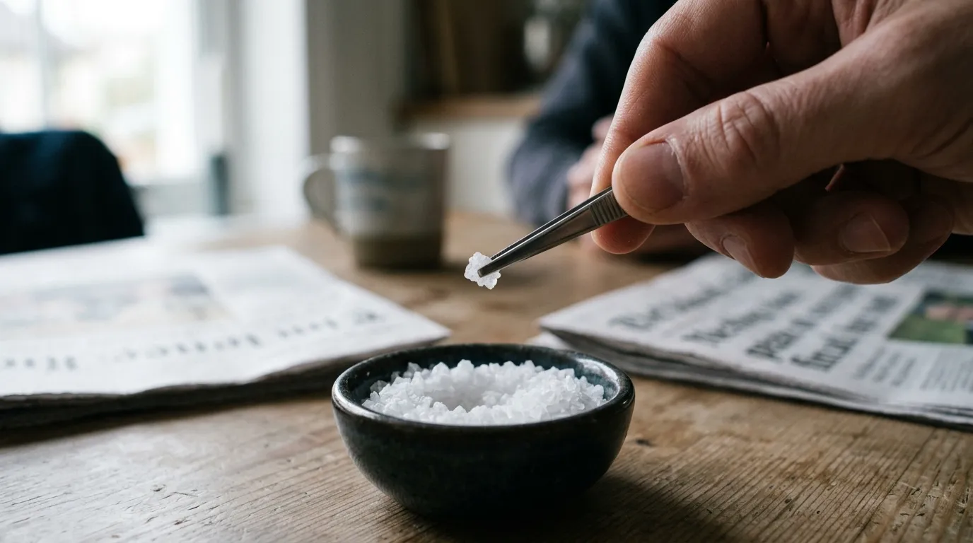 Grain of Salt Meaning