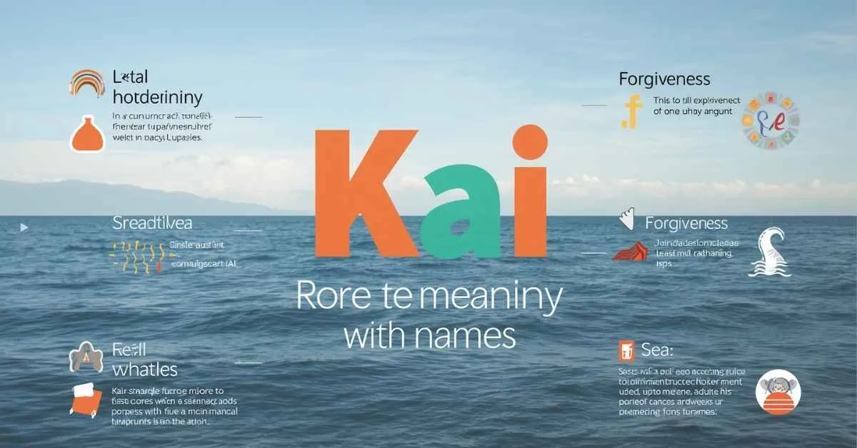 kai name meaning