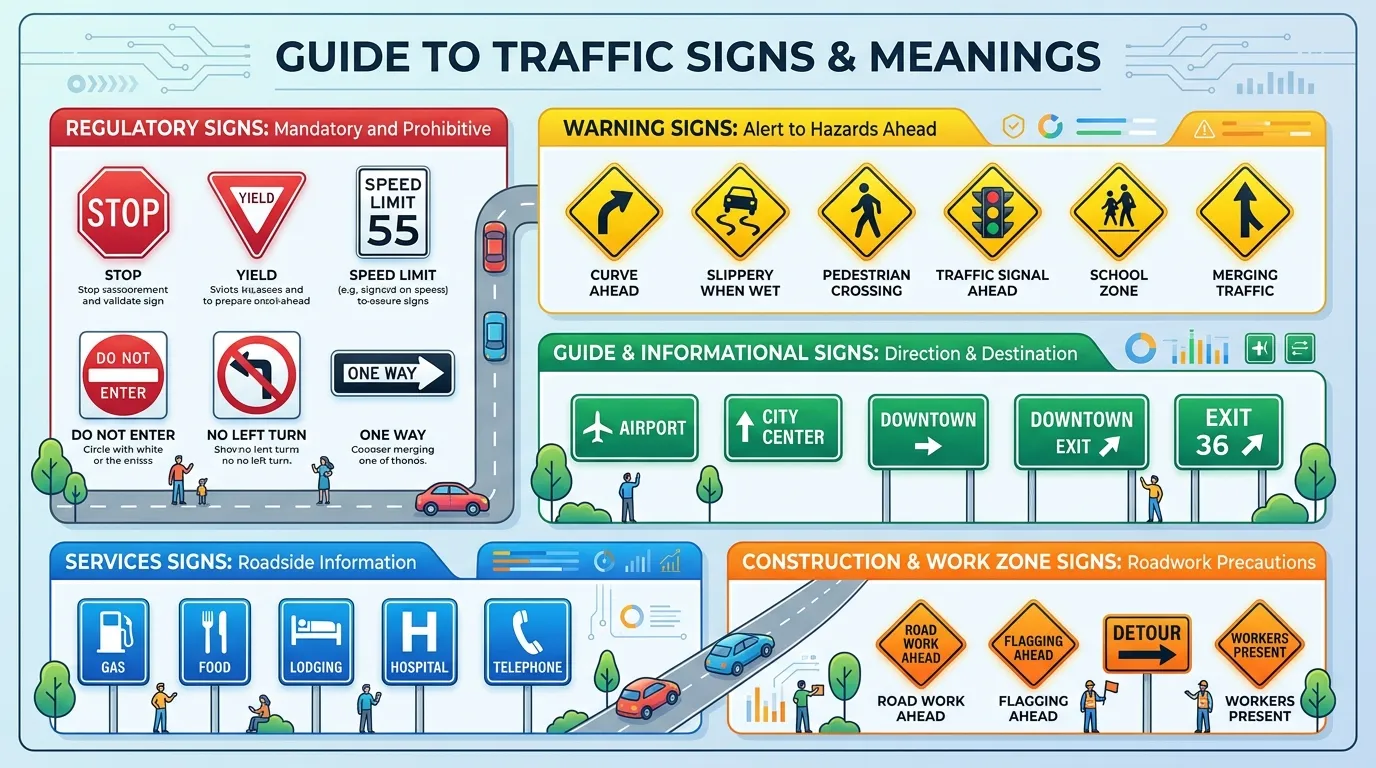 Traffic Signs Meaning