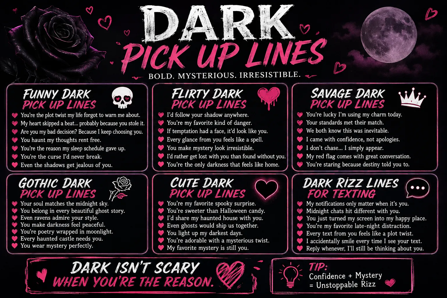 Dark Pick Up Lines