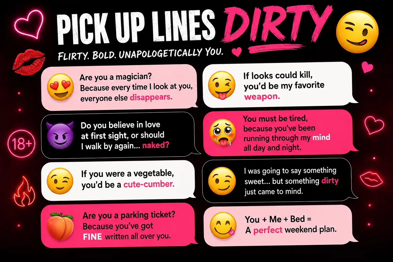 Pick Up Lines Dirty